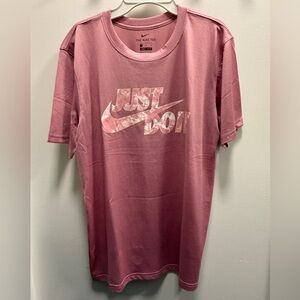 Nike Unisex Pink Dri-Fit Tee